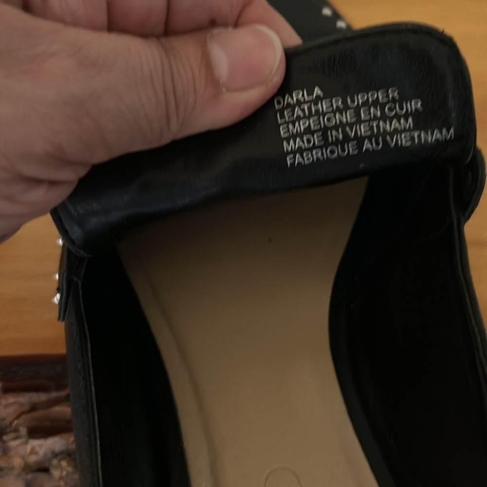 en Thread 'Darla' Studded Leather Mules size 8 - Picture 3 of 3